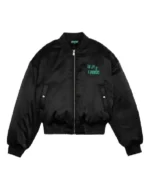Got A Wishlist Black Bomber Jacket