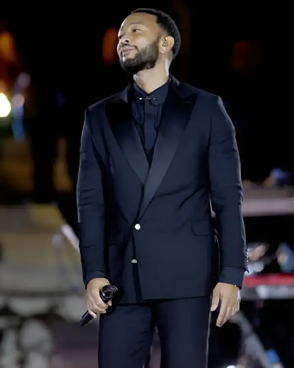Grace for the World Concert 2025 John Legend Suit