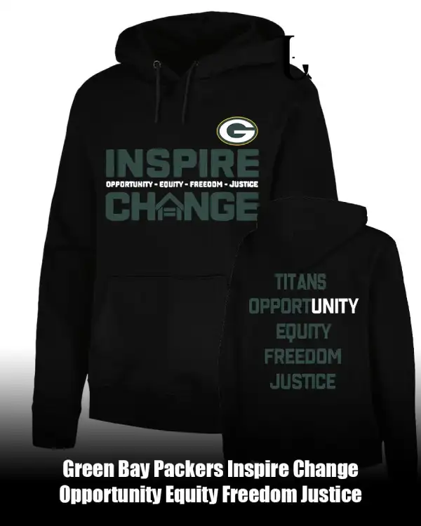 Green Bay Packers Inspire Change Hoodie