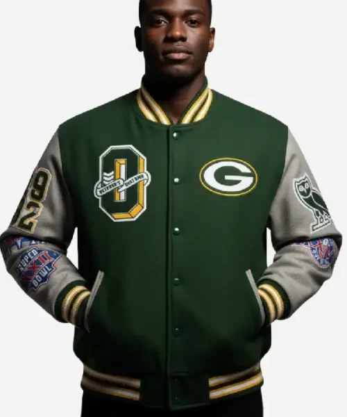 Green Bay Packers OVO Varsity Jacket
