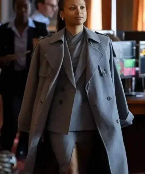 Harper Stern Industry Grey Coat