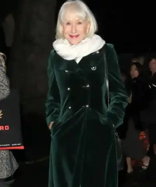 Helen Mirren King’s Trust Carol Concert 2025 Long Coat