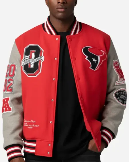 Houston Texans OVO Varsity Jacket