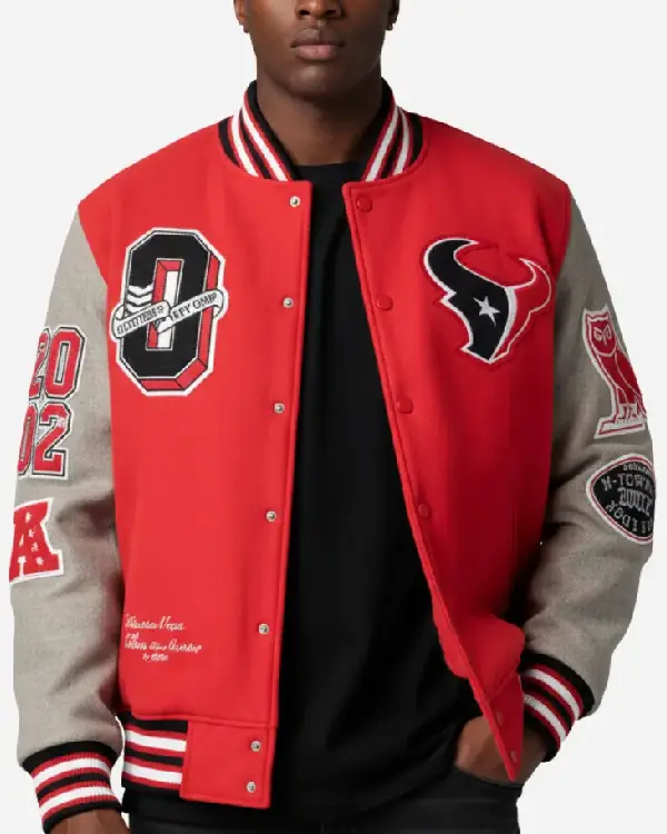Houston Texans OVO Varsity Jacket