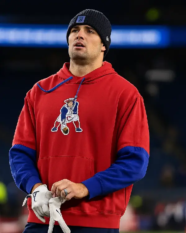 Hunter Henry Patriots Throwback Hoodie