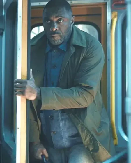 Idris Elba Hijack S02 Green Coat