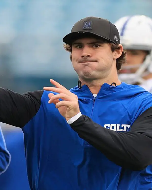 Indianapolis Colts Sideline Daniel Jones Jacket