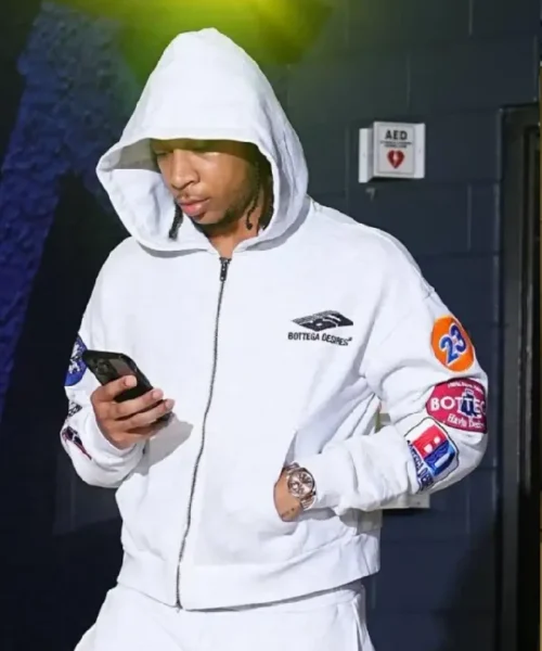 JD Davidson Houston Rockets White Hoodie