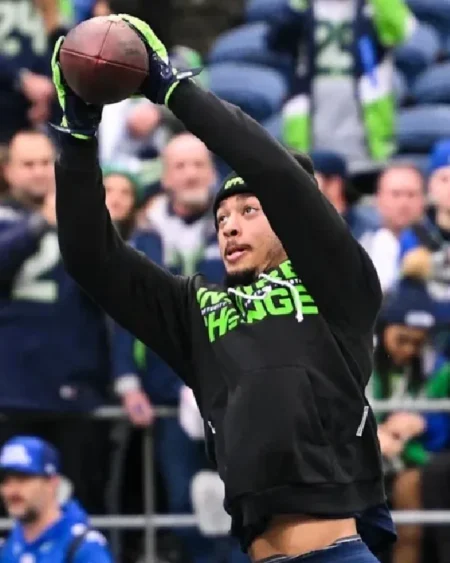 Jaxon Smith-Njigba Seahawks 2025 Inspire Change Hoodie