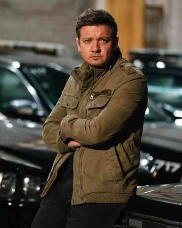 Jeremy Renner Mayor of Kingstown S02 Brown Jacket sale