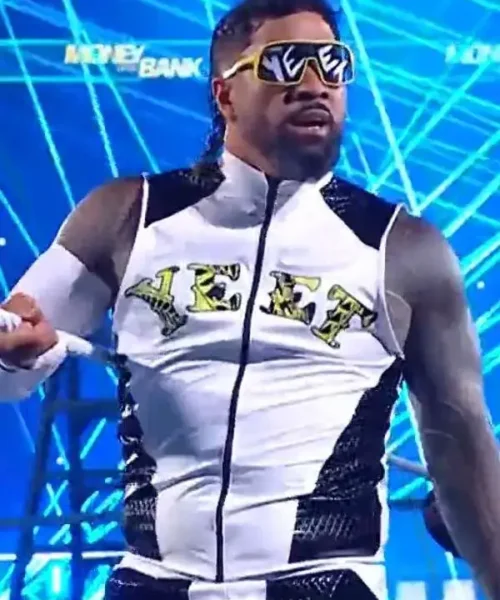 Jey Uso WWE Money In The Bank 2024 Vest