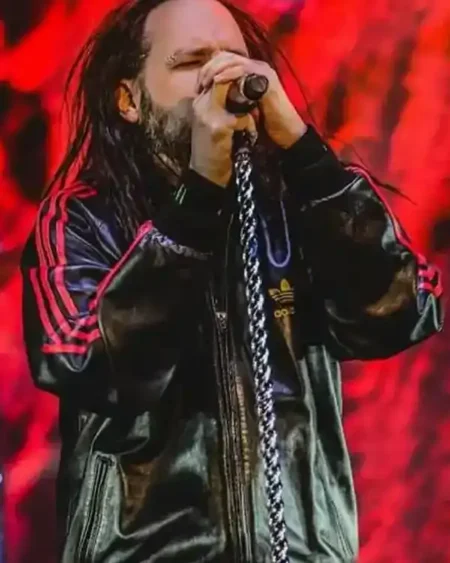 Jonathan Davis Leather Tracksuit