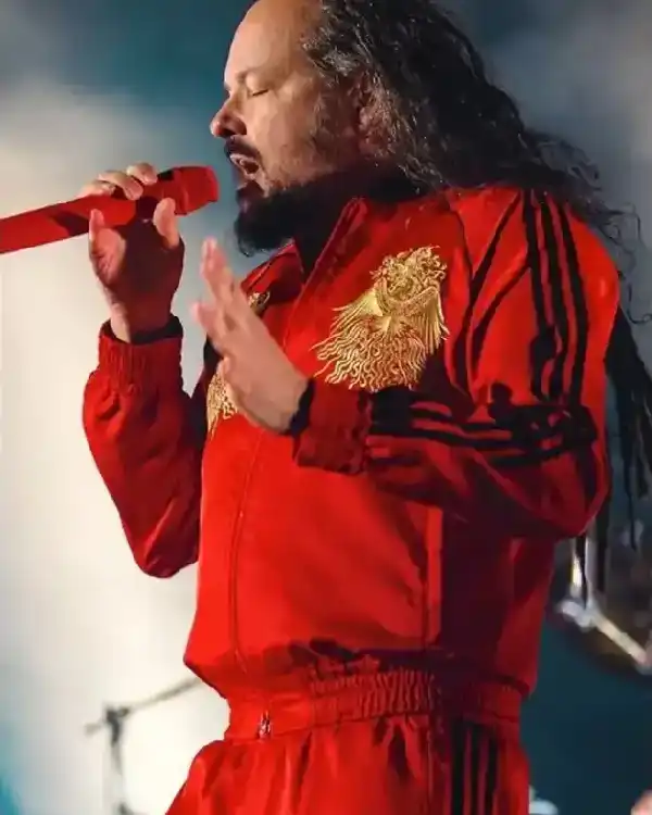 Jonathan Davis Red Tracksuit