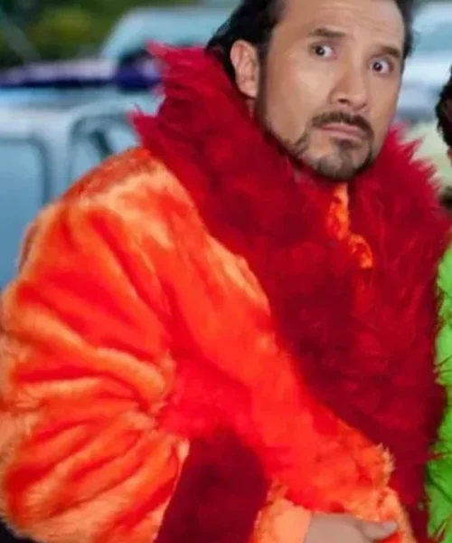 Junior P. Luche Orange Fur Coat