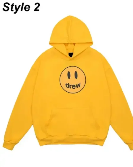 Justin Bieber Drew House Hoodie yellow sale