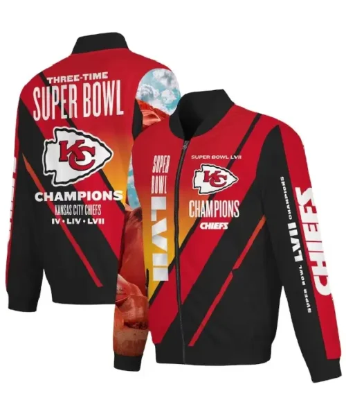Kansas City Chiefs Super Bowl LVII Champions Bomber Jacket
