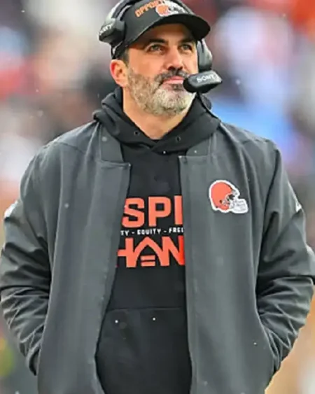 Kevin Stefanski Cleveland Browns Bomber Jacket