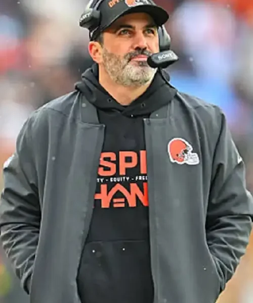 Kevin Stefanski Cleveland Browns Bomber Jacket