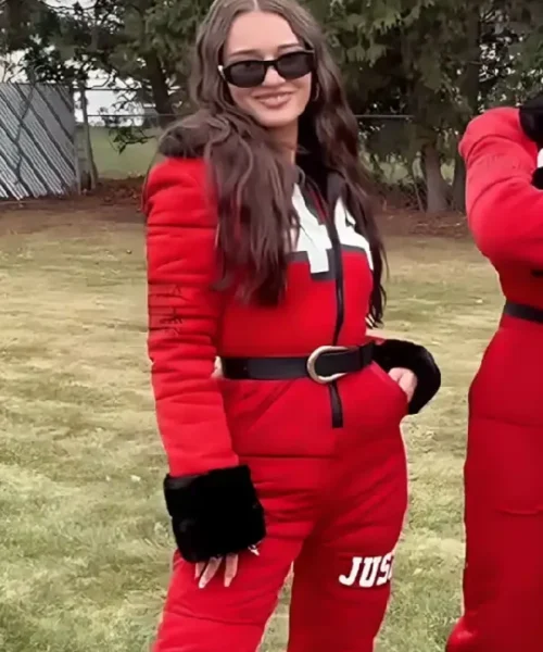 Kristin Juszczyk 49ers Snowsuit