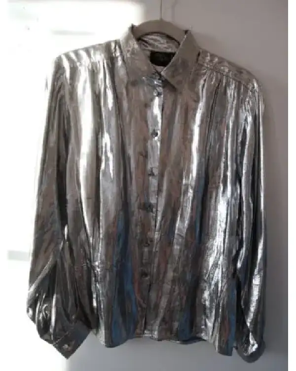 Kurt Cobain Silver Jacket