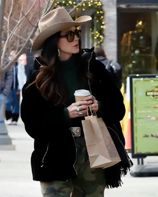 Kyle Richards Aspen 2025 Jacket