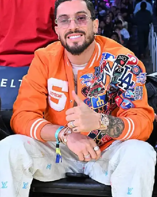 Lakers Game LA Alex Telles Varsity Jacket