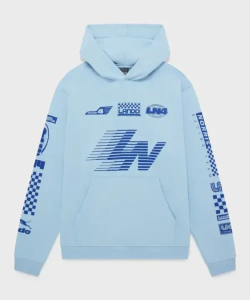 Lando Norris Blue Racer Hoodie