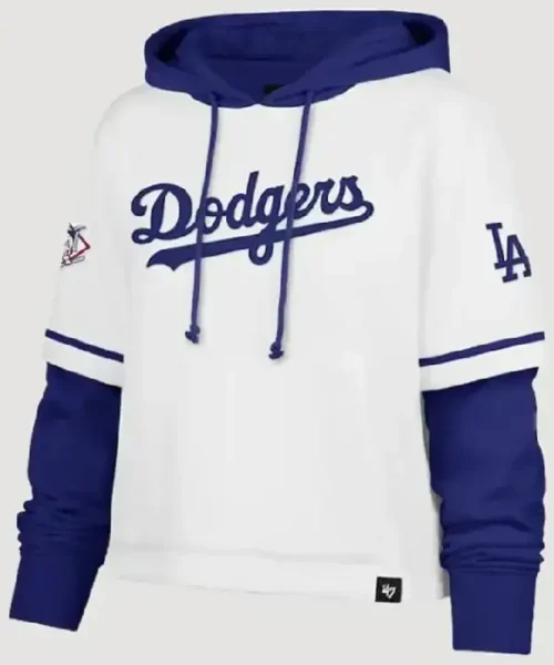 Los Angeles Dodgers ’47 White Hoodie