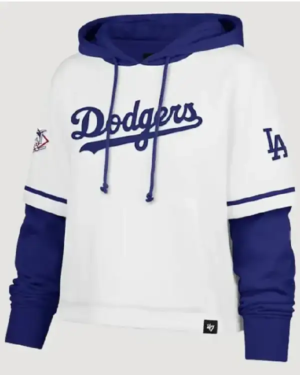 Los Angeles Dodgers ’47 White Hoodie