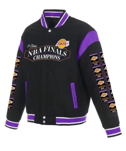 Los Angeles Lakers Champions Full Snap Jacket