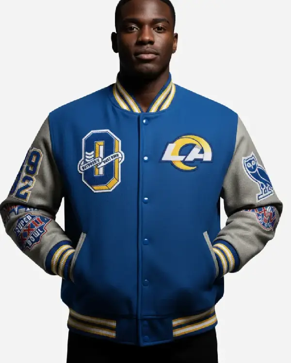 Los Angeles Rams OVO Varsity Jacket