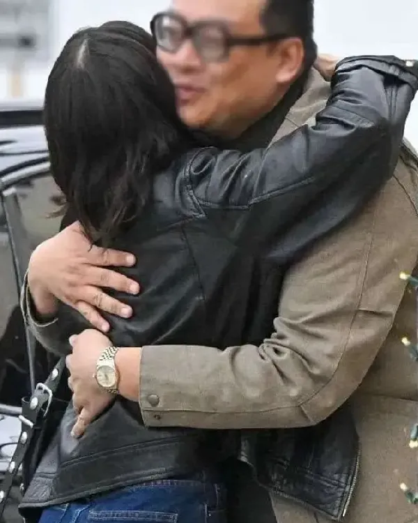 Lucy Hale Celebrity Look 2025 Lucy Hale Style Black Leather Jacket