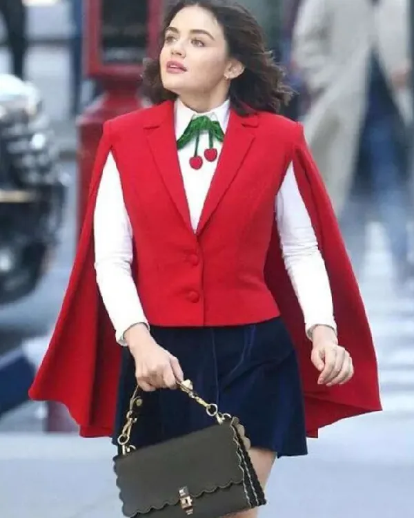 Lucy Hale Katy Keene Cape Vest