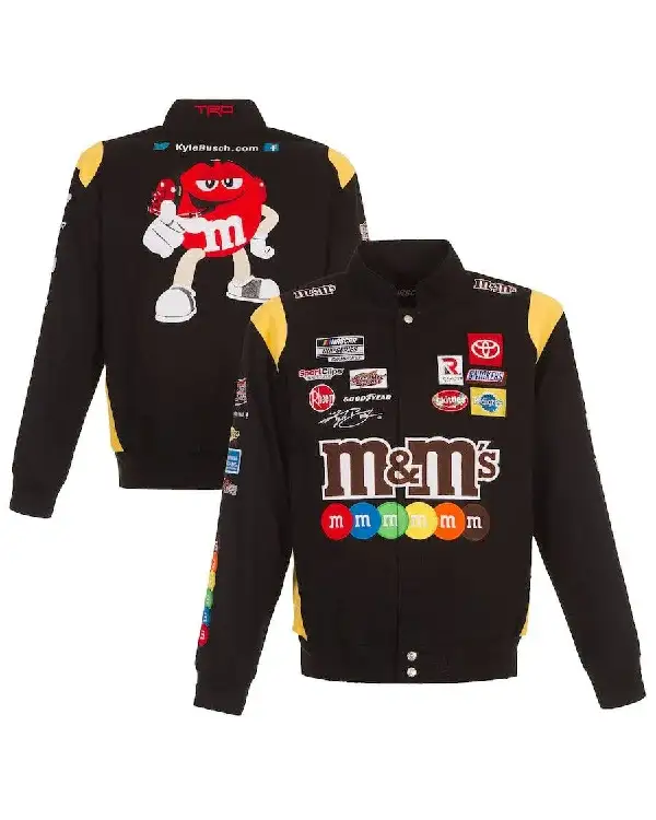 M&M Nascar Black Jacket