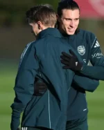 Martin Odegaard Arsenal Training Session Jacket for Sale