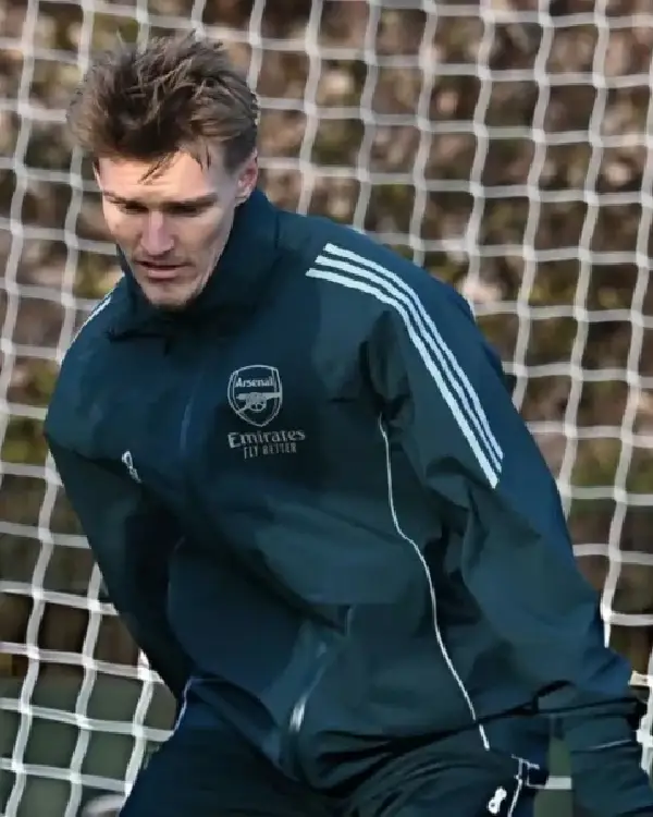 Martin Odegaard Arsenal Training Session Jacket sale