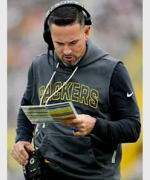 Matt LaFleur Packers 2025 Sleeveless Hoodie