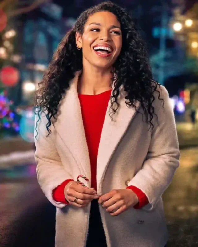 Merry Little Mystery Jordin Sparks White Coat