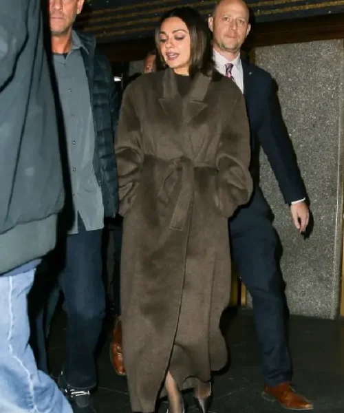 Mila Kunis Tailored Coat