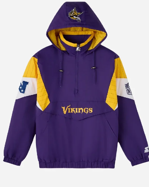 Minnesota Vikings OVO Starter Pullover Jacket