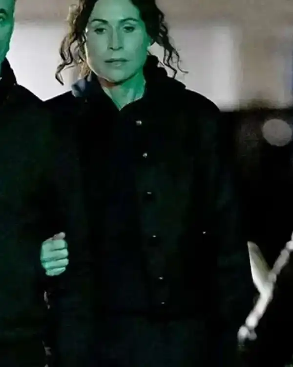 Minnie Driver Run Away TV Series 2026 Ingrid Greene Black Leather