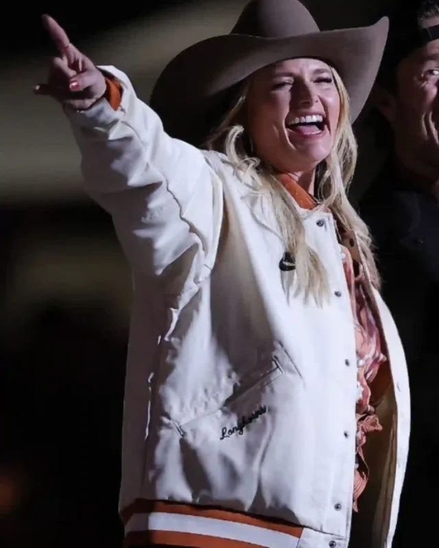 Miranda Lambert Darrell K Royal-Texas Memorial Stadium Bomber Jacket