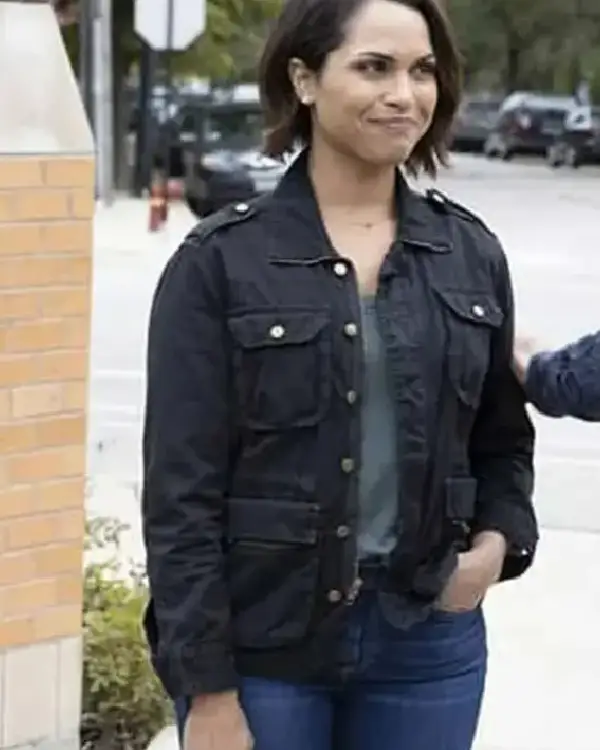 Monica Raymund Chicago Fire Jacket