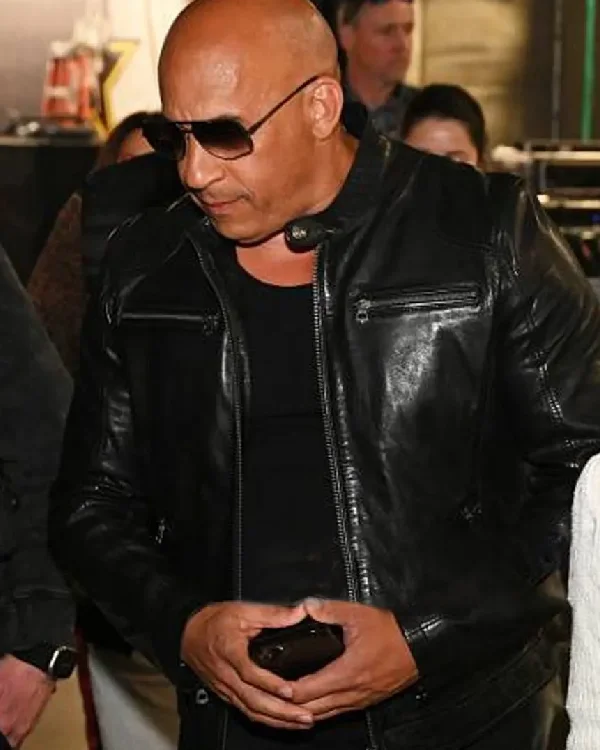 NBA All Star Vin Diesel Leather Jacket sale