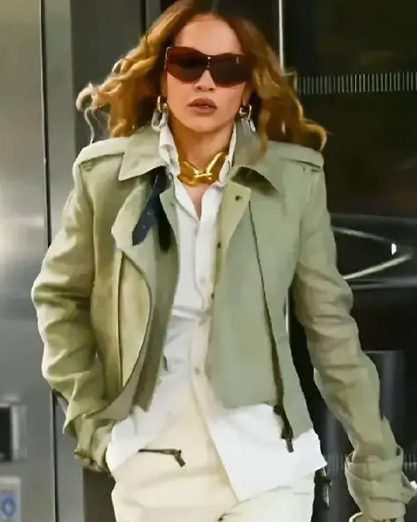 NYC Rita Ora Green Jacket