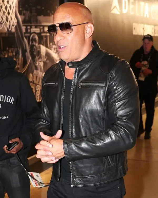 New NBA All Star Vin Diesel Leather JacketProject