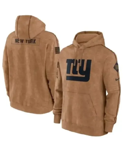 New York Giants Brown Hoodie
