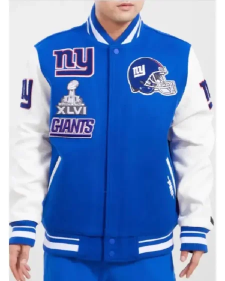 New York Giants Standard Letterman Jacket