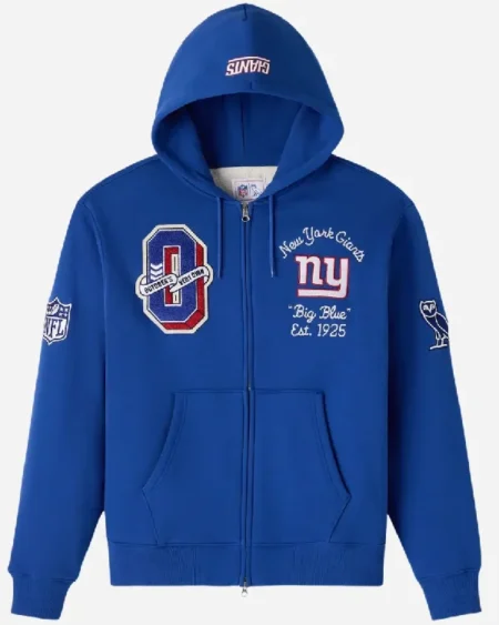 New York Giants Waffle Lined OVO Hoodie