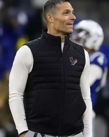 Nick Caserio Houston Texans Black Vest